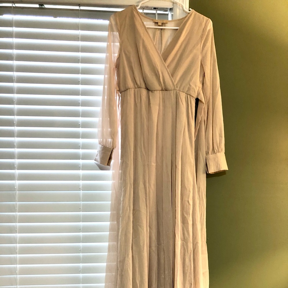 Floor length elegant dress